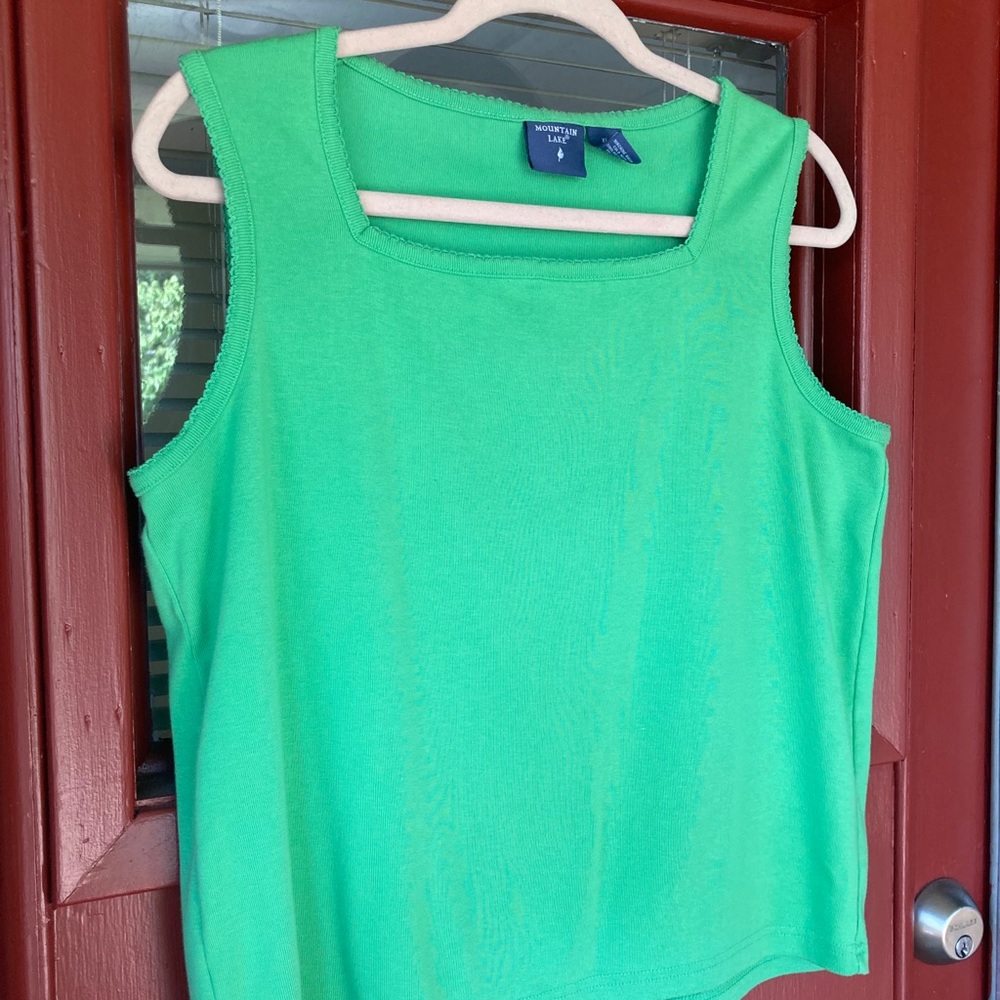 Vintage green tank - Picture 4 of 6